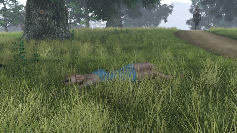 Looking for Olivia
Lisdra has begun the search at dawn.  She knew that Olivia was somewhere in the Otherworld.

Just as the dawn mists were starting to disburse Lisda found her in the Corridor of Oaks.
