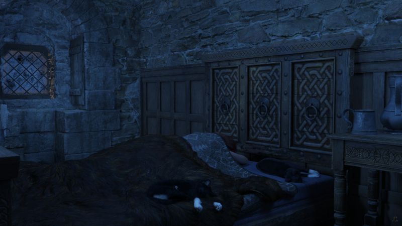 Ready For Rest
Once Lana had left, Ceridwyn removed her wet clothes and put them next to the fire to dry.  She climbed into the huge bed and was quickly asleep .

Next image is [url=https://www.thefantasiesattic.net/attic/cpg/displayimage.php?pid=42580]here.[/url] Previous image is [url=https://www.thefantasiesattic.net/attic/cpg/displayimage.php?pid=42578]there.[/url]

Story starts at [url=https://www.thefantasiesattic.net/attic/cpg/displayimage.php?pid=42512]this image.[/url]
