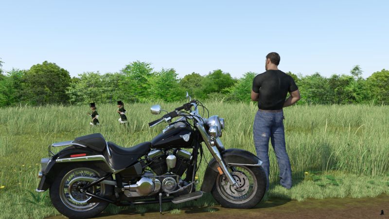 Does Not Disappoint
Mike heard a giggle and then there the pixies were, playing a game of chase through the tall grass.
