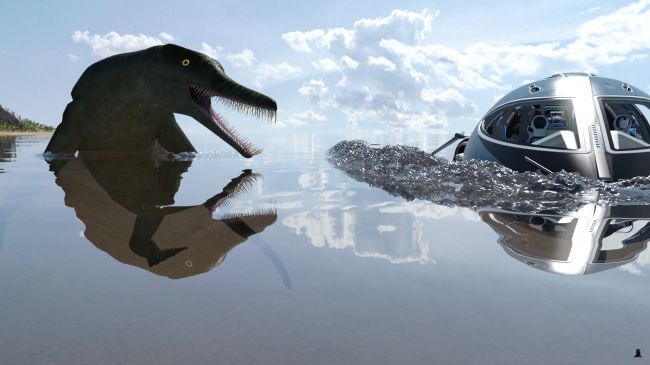 What is That?
Eve had stood up and was looking out of the window when a very large animal emerged from the water, looking straight at her.

"What is that?" she asked in a fairly high pitched voice.

"That's a young Mesosaurus.  It's probably just curious," said the ship.

Next image is [url=http://www.thefantasiesattic.net/attic/cpg/displayimage.php?pid=38620]here[/url].  Previous image is [url=http://www.thefantasiesattic.net/attic/cpg/displayimage.php?pid=38611]there[/url].

Story starts at [url=http://www.thefantasiesattic.net/attic/cpg/displayimage.php?pid=37772]this image[/url].
