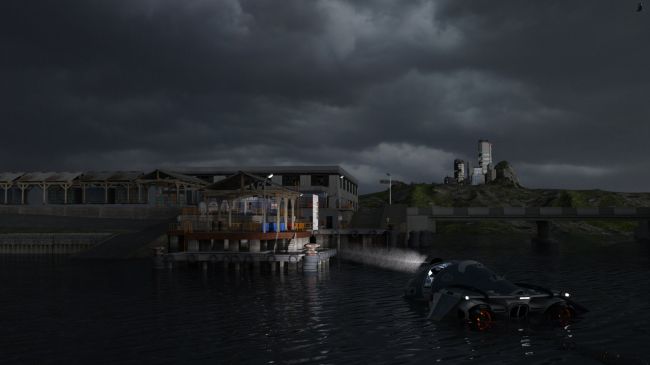 Coming up to the Dock
18-SOL turned on the main head light, illuminating the apparently deserted dock.

"I thought we were expected," Eve said from the rear of the cabin.

Willy responded, "Oh, I'm sure there are people here waiting for us.  They just don't have the lights on."

Next image is [url=http://www.thefantasiesattic.net/attic/cpg/displayimage.php?pid=38643]here[/url].  Previous image is [url=http://www.thefantasiesattic.net/attic/cpg/displayimage.php?pid=38641]there[/url].

Story starts at [url=http://www.thefantasiesattic.net/attic/cpg/displayimage.php?pid=37772]this image[/url].
