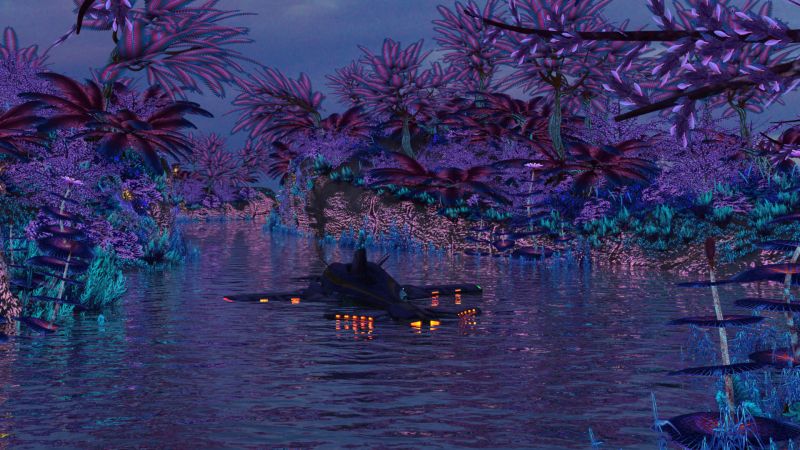 Start of Survey
The ship moved slowly up the designated stream towards the survey site.

"There are several large biologics in this stream, one ahead and one behind us, both at nearly 50 meters," said the ship.

"They'll be startled by us, I expect," offered Eve.

Next image is [url=http://www.thefantasiesattic.net/attic/cpg/displayimage.php?pid=41002]here.[/url] Previous image is [url=http://www.thefantasiesattic.net/attic/cpg/displayimage.php?pid=40995]there.[/url]

Story starts at [url=http://www.thefantasiesattic.net/attic/cpg/displayimage.php?pid=37772]this image.[/url]
