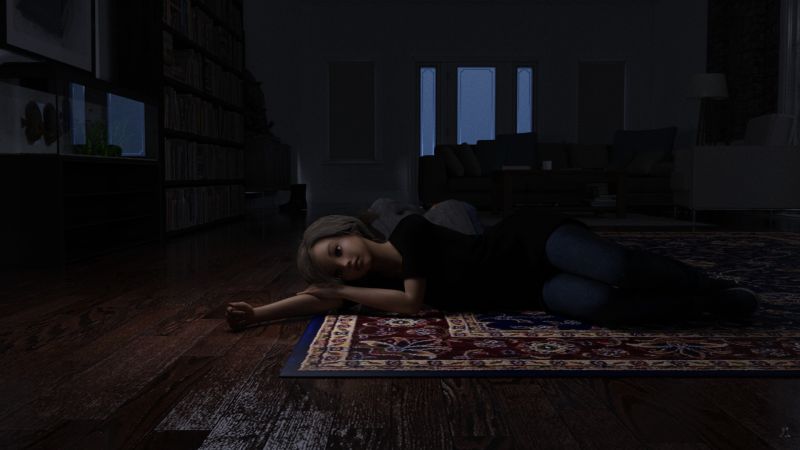 Outside Noises (2)
Kari woke lying on Mike's living room floor.  

"Rekka?  Wake up!  There's someone here," she whispered.

"Mab is here," Rekka replied, somewhat weakly and groggily but without moving.

"No," Kari whispered back.  "It's something else."

Next image is [url=https://www.thefantasiesattic.net/attic/cpg/displayimage.php?pid=45535]here.[/url] Previous image is [url=https://www.thefantasiesattic.net/attic/cpg/displayimage.php?pid=45529]there.[/url]

Story starts at [url=https://www.thefantasiesattic.net/attic/cpg/displayimage.php?pid=44947]this image.[/url]
