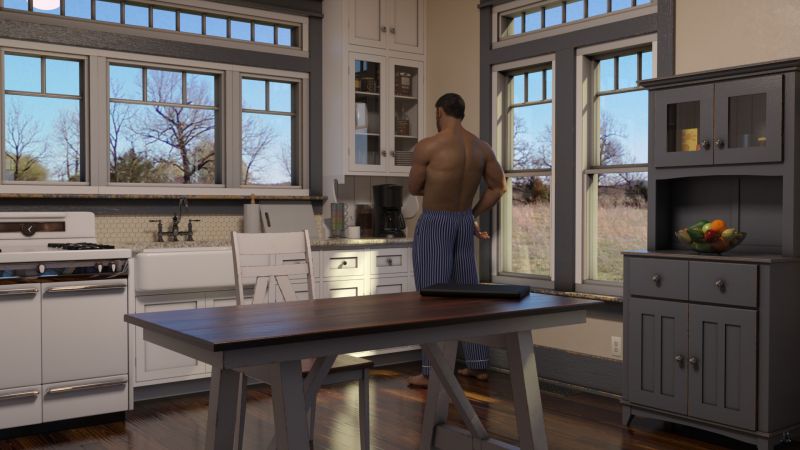 The Morning After St. Patrick's Day - Need Coffee
Mike came into the kitchen as usual, started the coffee he had set up the night before and went back to thinking why the previous day seemed empty.
