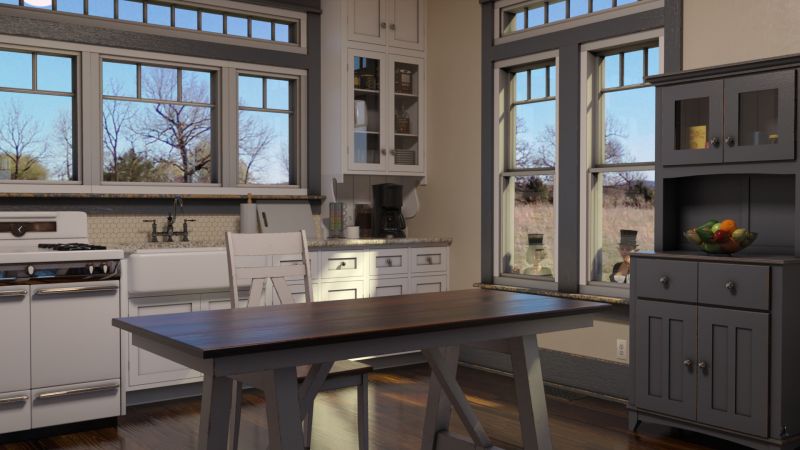 The Day After St. Patrick's Day - Morning
On the morning after St. Patrick's Day, Mike's kitchen had two visitors.
