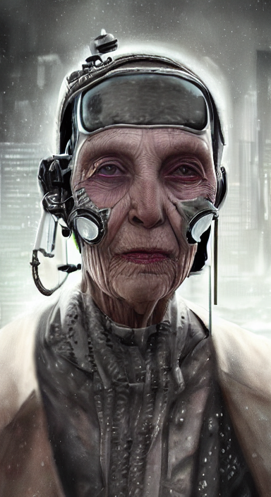 Female cyberpunk
~SAOTW Winner 9/17/22~
An attempt to coax the ai into a female version of the male character.
Keywords: SAOTW 9/17/22