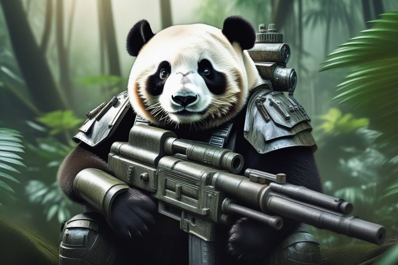 Sarge  - SAOTW winner 07/23/23
There is no pandemonium without a panda. 
