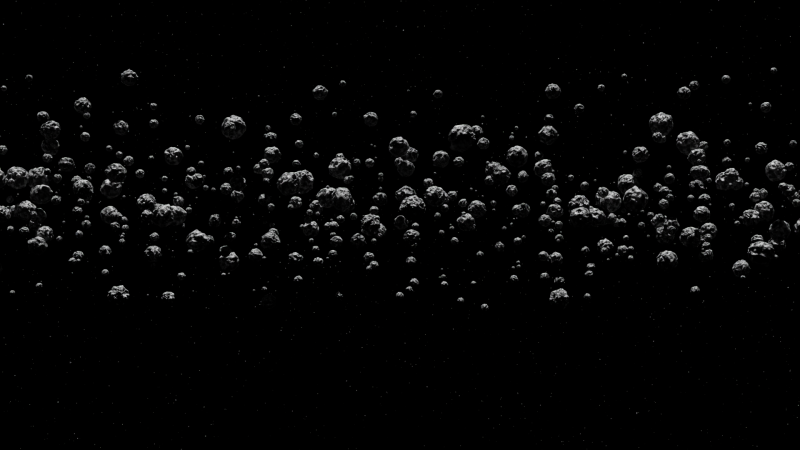 WIP Part of the Deep Space project
The asteroid ring rotational anim.
