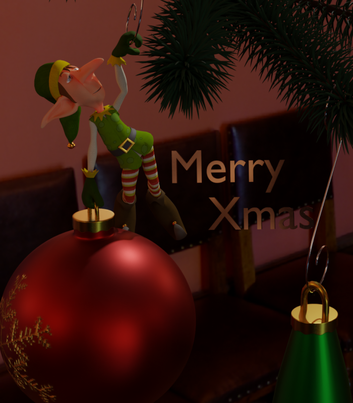 xmas card
Sparky by 3du rest by me
blender render
