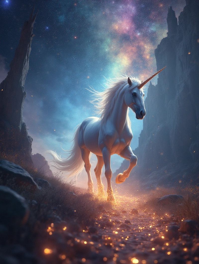Unicorn on a starry path - TOTW winner 07/26/25
Unicorn on its planet in the Pegasus galaxy.
