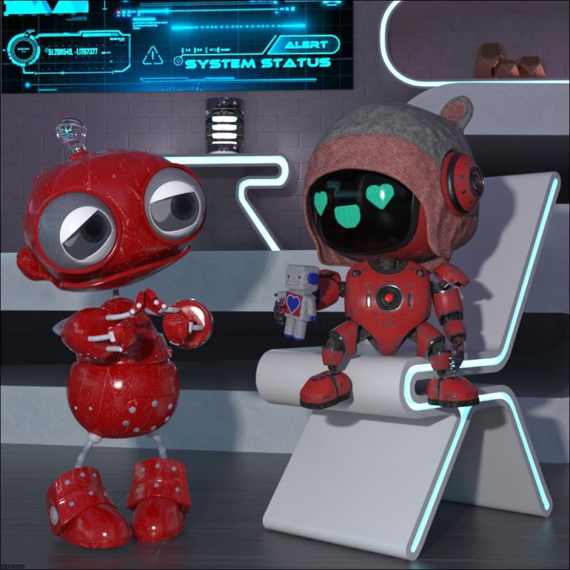 Cute robots
