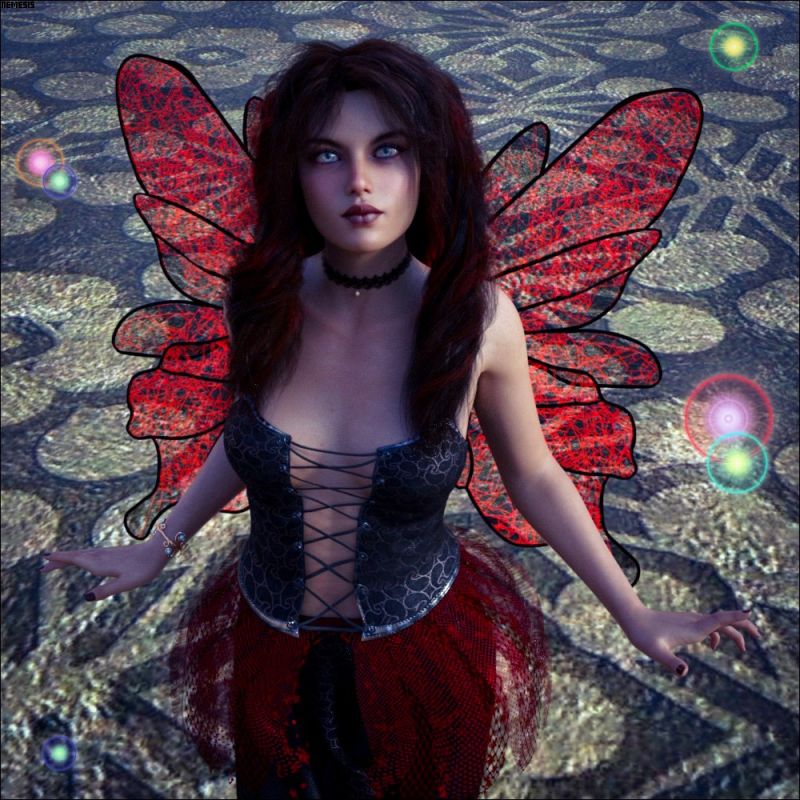 Beautiful faerie
