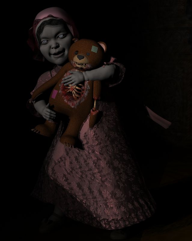 Creepy Baby
Marideth is  just a sweet little baby
