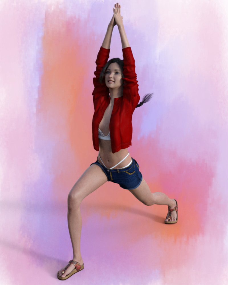 Allison's Showing Off Her New Clothes
