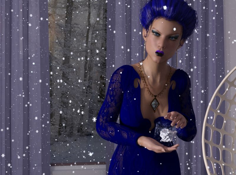 Cold Hearted
Calling her cold hearted was fine and made her smile. It's when you added the 'B' word she decided you need a house full of snow. 
