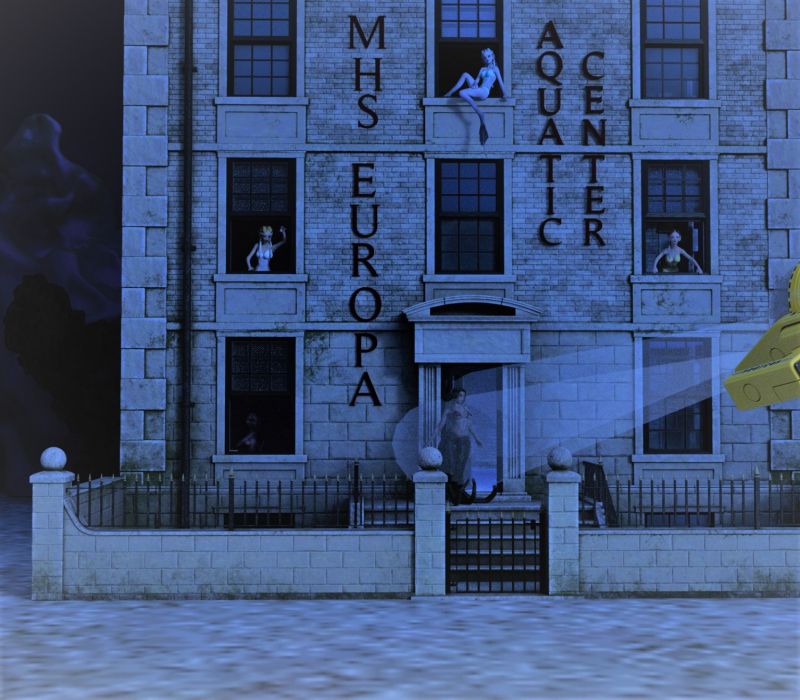 Europe Exploration
Orbiter one this is deep six probe are you receiving.
Deep six probe you have orbiter one on line.
Orbiter please contact the boys and girls back home at the club house.
Inform them we have found intelligent life in the seas of Europa.
Deep six how did you confirm intelligence.
They are in a school environment.
Are you saying they are like a school of fish.
Negative orbiter one, more like a high school.
Under stood deep six, advise you proceed with extreme caution.
