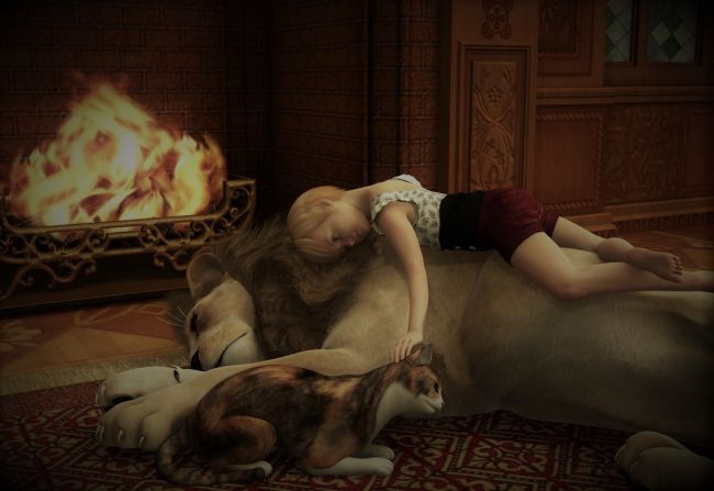 Soft Kitty
All worn out after a long day at play.

           -------------
Posted March 2017 on DAZ
Lola Lane's song-----Thread
