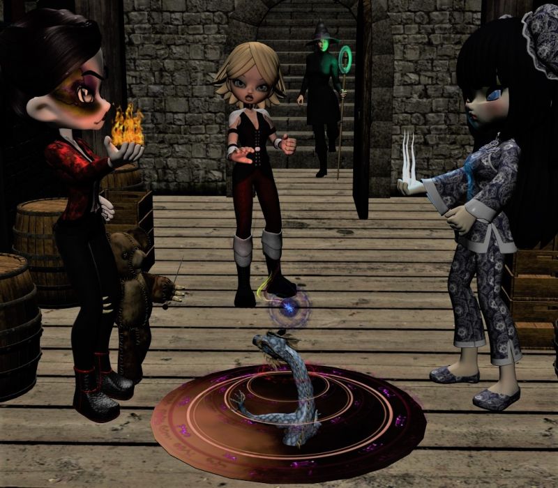 Spell Casting - AC winner  02/05/22
Practicing  a cookie cutter spell does not normally conjure dragons of any size.
