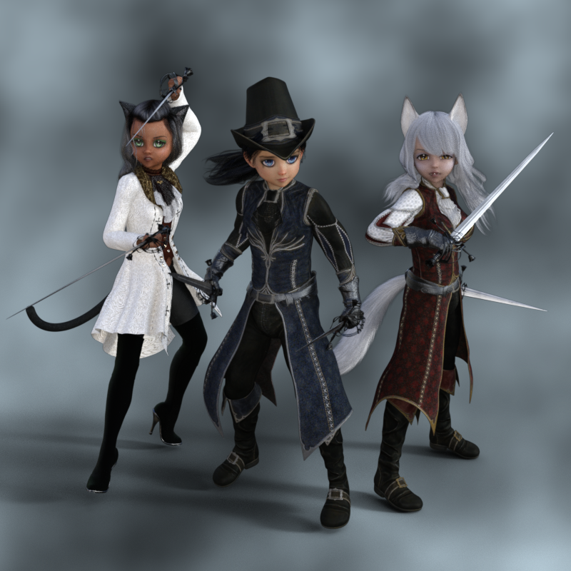 Highwaymen
The youngins and a classmate dressed for Halloween
