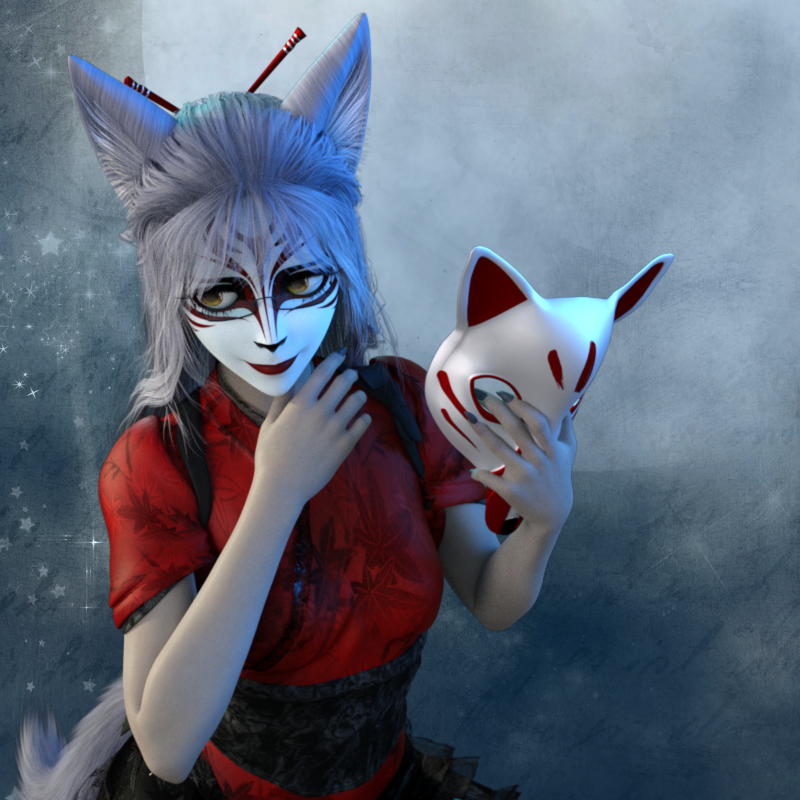 Behind the Mask
Contest Entry over on Facebook. 
