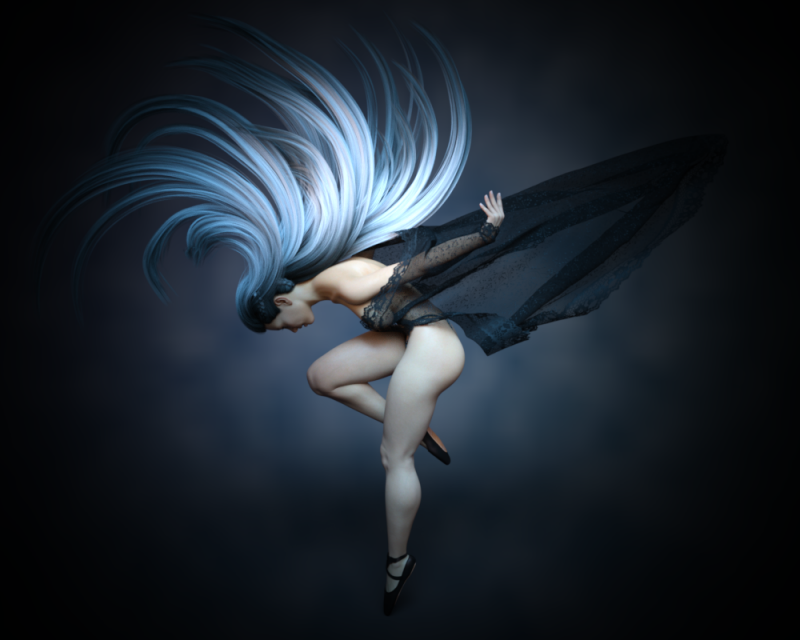 The Dance
Feeling artsy. Inspired by a pic I saw on fb.  Posing the hair bone by bone was a beast lol.
