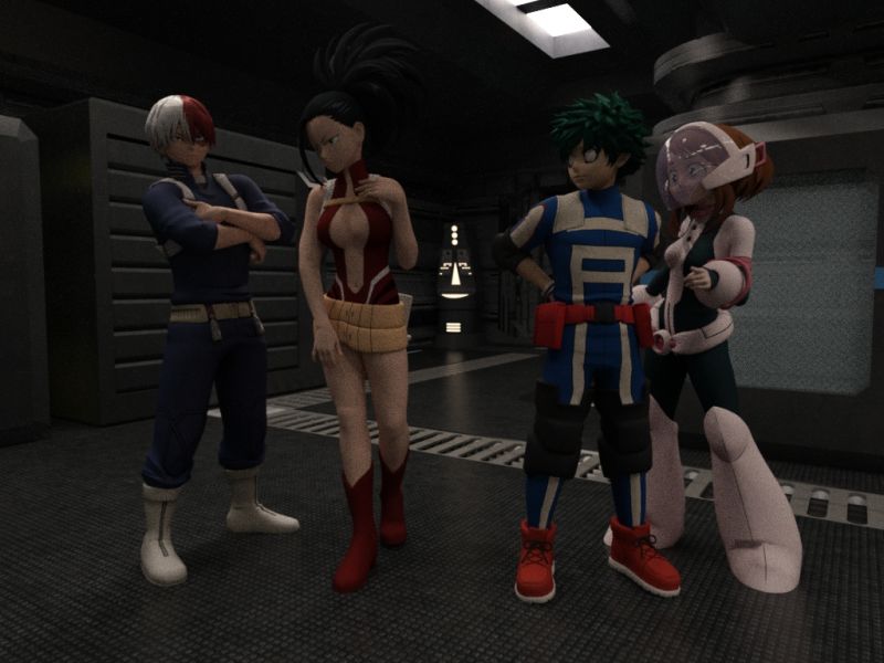 Boku No Fieldtrip IR
~TOTW WINNER WK of 5/22/21~

As the rest of the class moves on to the next exhibit, four classmates get distracted by a stray thought.
Keywords: TOTW Winner 5/22/21