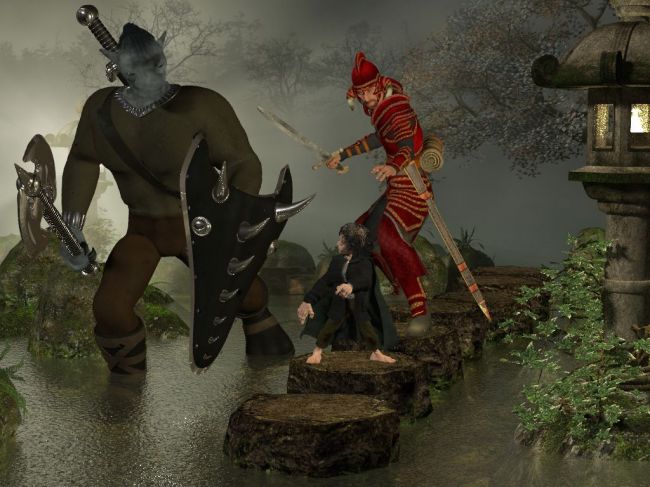 Map Quest
or The Quest For A Map.  Tis difficult getting places when your guide is a bit insane.
Could be worse,
Could be our employer.  Cheers  8 )
