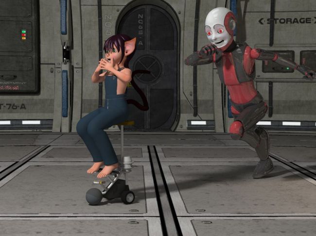 Runaway Tech
Once again I had an image but needed "something".  Once again Scouse came through. Just had to import at 4%  

8 )  Cheers
