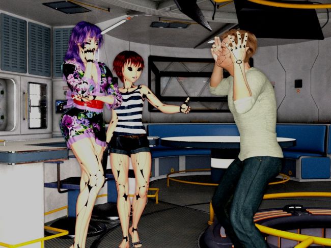 She's here somewhere Part 8
Pixr: "The payment just came in and it's for 5 times the contract! The client said it was fun, and looks forward to next time."
Combit:" 5 Times? that should cover expenses and vacation"
Combet:"........"

Cheers   Enjoy
