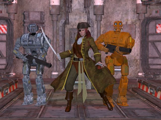 Avast ye lubbers
Just when ye think tis safe to fly to Mars.
Not fot contest, just a concept "sketch"

Hope a smile is brought. Cheers
