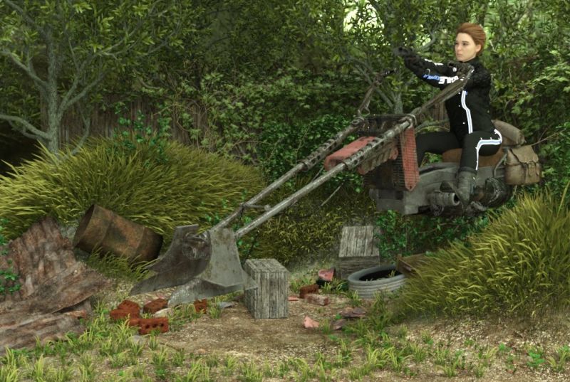 Rough Ride IR
Slow cruise to find a lost doll......
