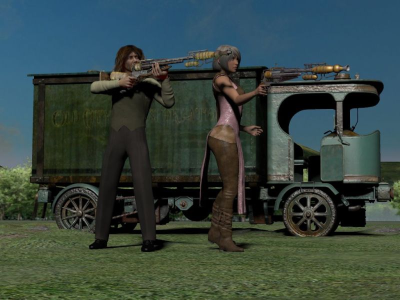 Fence Jumpers
Had a witty and amusing story to go with this... but... lost it during upload.

Mind like a steel trap...... rusted open..... everything falls out.
Enjoy the scene
