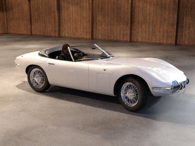 Norman leaves the set
Kaos' Toyota 2000GT, Norman Reedus (simulacrum) driving, Applejack's Vintage Hanger. base lighting.
Rendered based on Rad and Shiba's advice.
Thanx for looking.
Cheers
