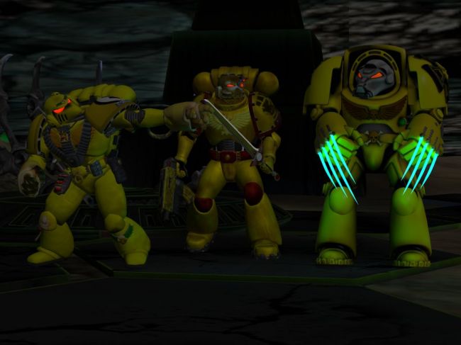 Imperial Fists Necron Nest
Recently found my 40K marines, thought I'd render a few.
Cheers
