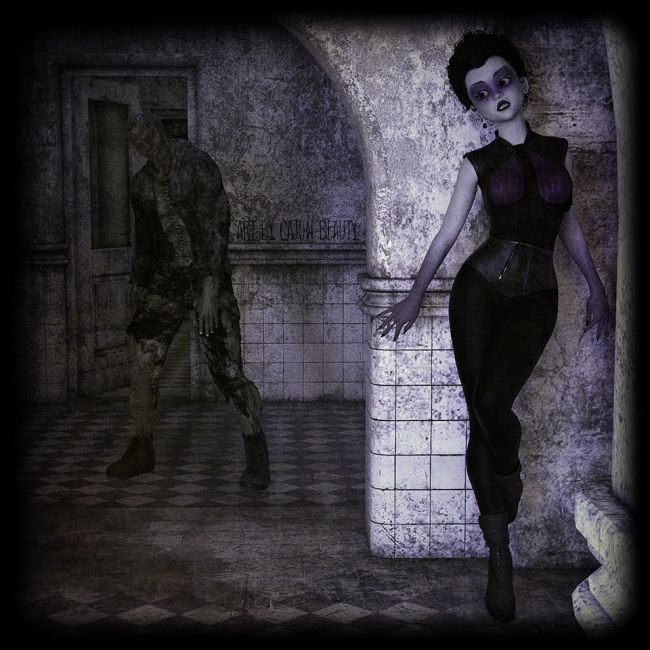 Nightmares Are What Dreams Are Made Of
~TOTW Winner Wk of 3/21/20~
Keywords: TOTW Winner 3/21/20 horror,dark,gothic,asylum,abandoned,monster,fear,terror,female