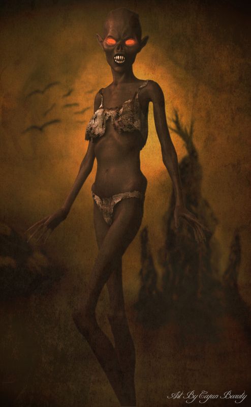 Swamp Horror
Down deep in the swamps of Louisiana lives a horror so diabolical that those who reside in the bayous won't even utter her name. She lurks down in the shadows and hides in the thick of the trees. It is rare to even catch a glimpse of her until it's too late. Those who survived an encounter barely escaped with their life. Among those survivors only the strongest and bravest of them all has been able to give any details of their encounter. This rare image was obtained by one of those survivors just minutes before their encounter with her. As you can see she had already sensed his presence. It's only because of this we know she's real and she exist.

SAOTW ~ 10/16/21
Keywords: horror female hellish dark demonic diabolical creature swamp folklore SAOTW ~ 10/16/21