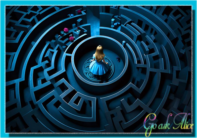 Go Ask Alice 
The title says it all.   Grace Slick told it to us a long time ago. 
Keywords: Wonderland 