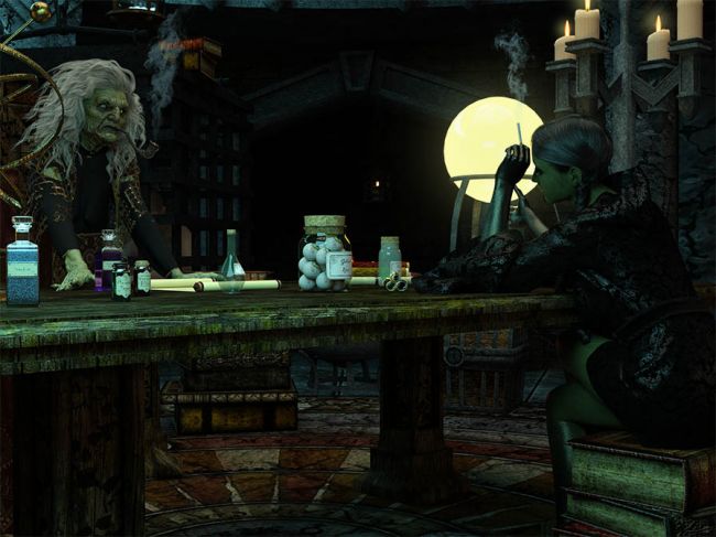 Love Potion Number Nine  
I took my troubles down to Madame Ruth,
You know that Witch with the gold-capped tooth.
She's got a pad down on 34th and Vine,
Sellin' little bottles of Love Potion Number Nine.


Keywords: Love Potion Number9