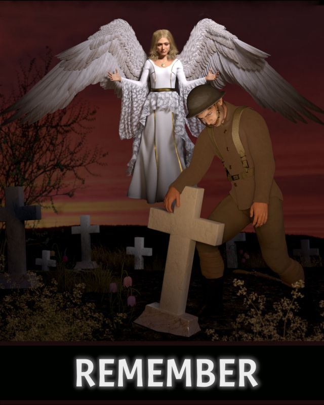 Remember
Here's a little thang I did to commemorate 11-11, whether you choose to call it Remembrance Day or Veteran's Day or what-have-you.

SAOTW ~ 11/13/21
Keywords: SAOTW ~ 11/13/21