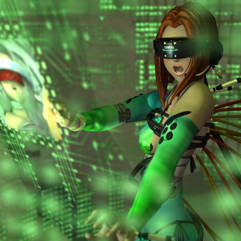 Ghost Diving
�Any way you look at it, all the information that a person accumulates in a lifetime is just a drop in the bucket. I am a living, thinking entity that was created in the sea of information... We have been subordinate to our limitations until now. The time has come to cast aside these bonds and to elevate our consciousness to a higher plane, it is time to become a part of all things. Where does the newborn go from here? The net is vast and infinite.�


Another tribute piece to pay homage to the amazing works of Masamune Shirow. Cyberoid Pinnichia and extras by me, rendered in DS 4.9
SAOTW ~ 09/04/21

Keywords: Anime, Girl, Cyborg, Robot SAOTW ~ 09/04/21