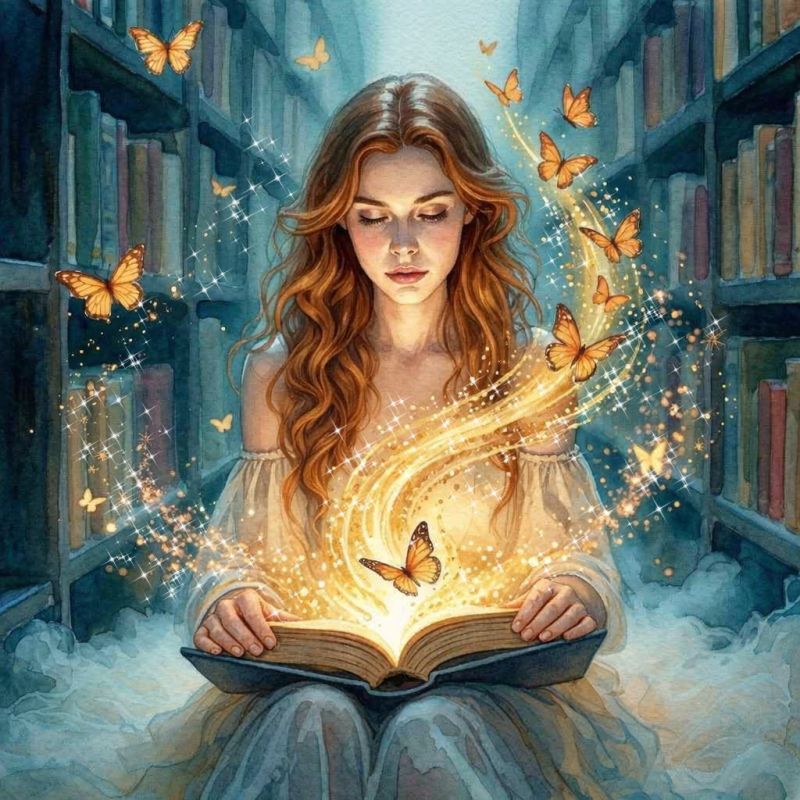Flights of imagination
for anyone who is transported to another place when they read a good book
Keywords: magic