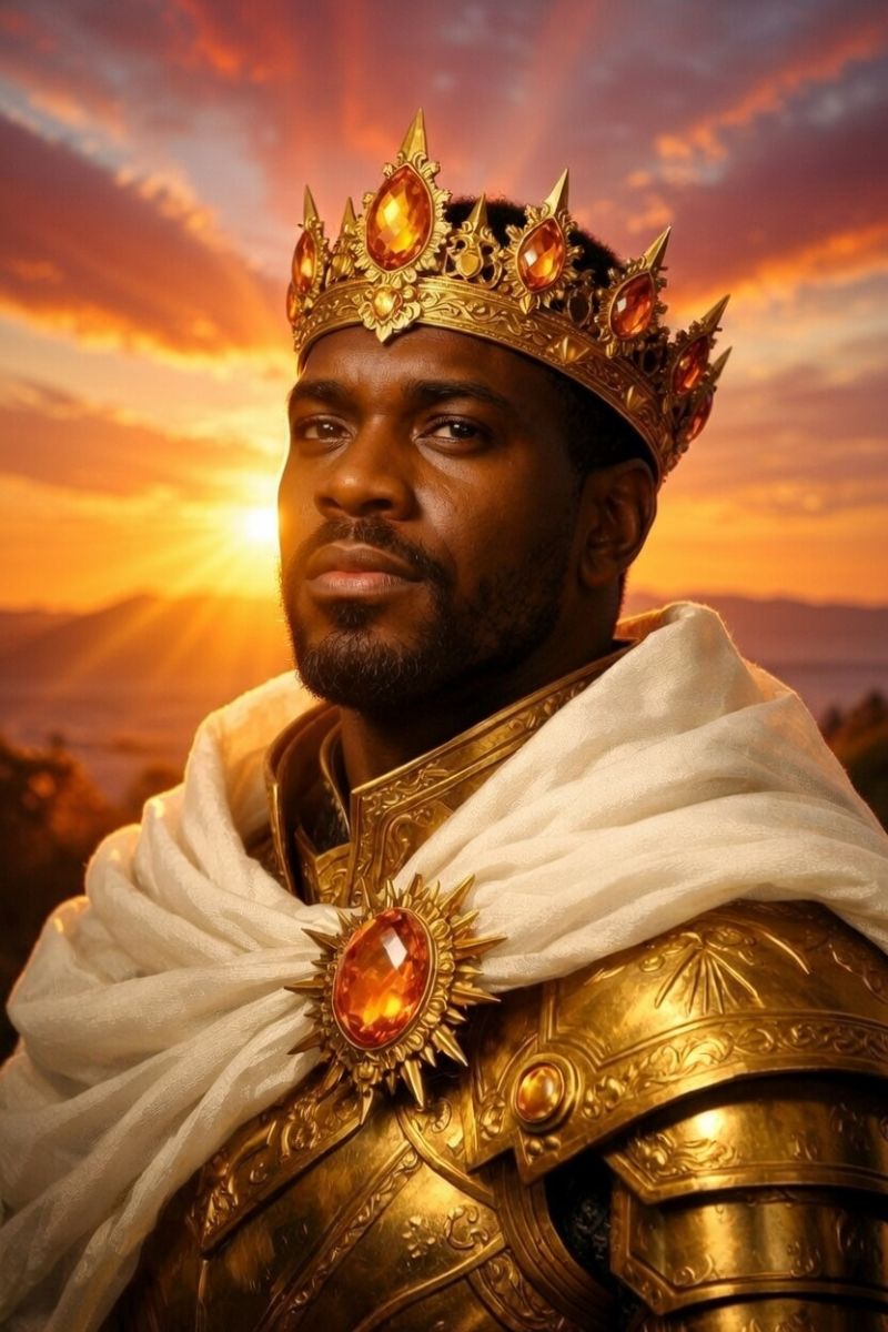 The Golden King
Sometimes I wake up with images in my head. This was one of those
Keywords: king