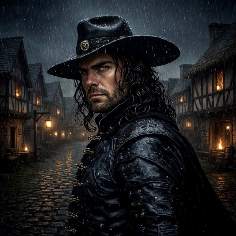 Kane 
A follower of the god of death. Hunts undead 
Keywords: kane