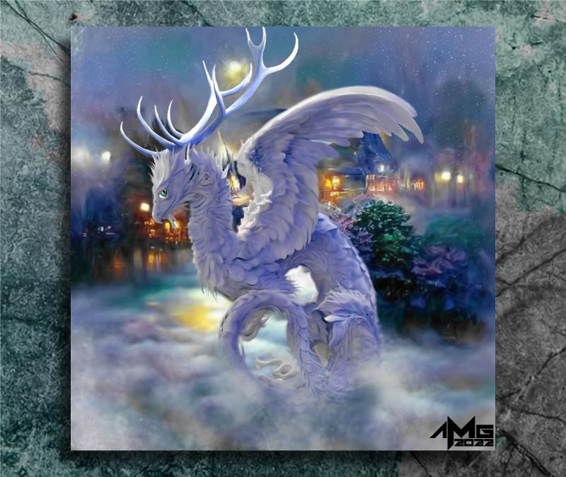 Night Dragon
I am still working on this one. I am exploring the addition of some flowers to the foreground
Keywords: dragon