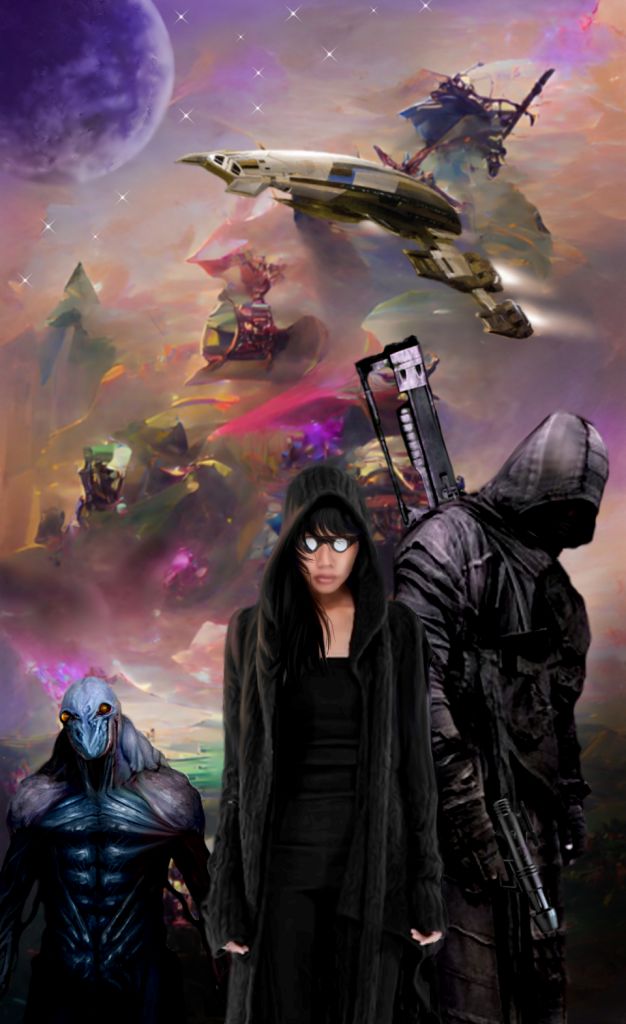 Rimworld
I painted this on a request from a friend. While I know it isn't a poser or 3D work I hope it fits here.
Keywords: alien space sci-fi