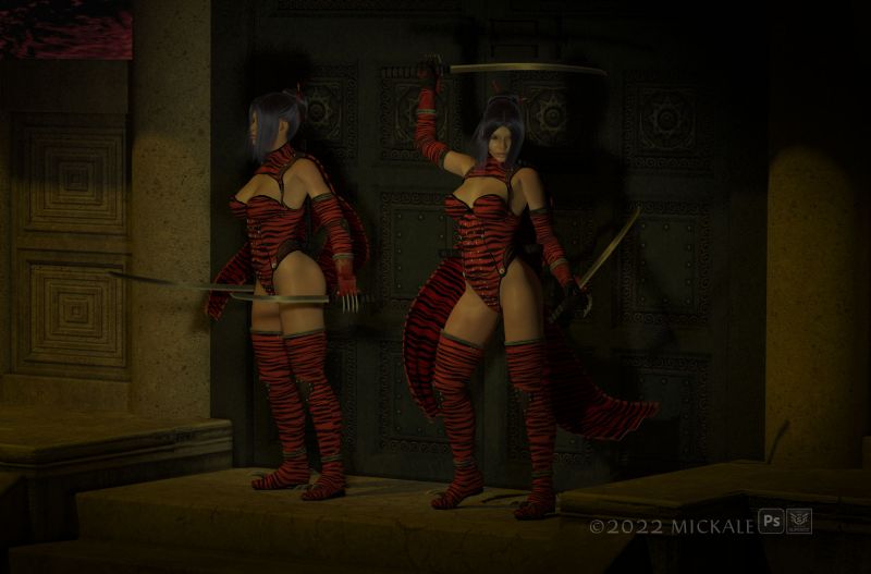 Red Tiger Guard
Thanks for looking, enjoy.
Keywords: guards tiger women night