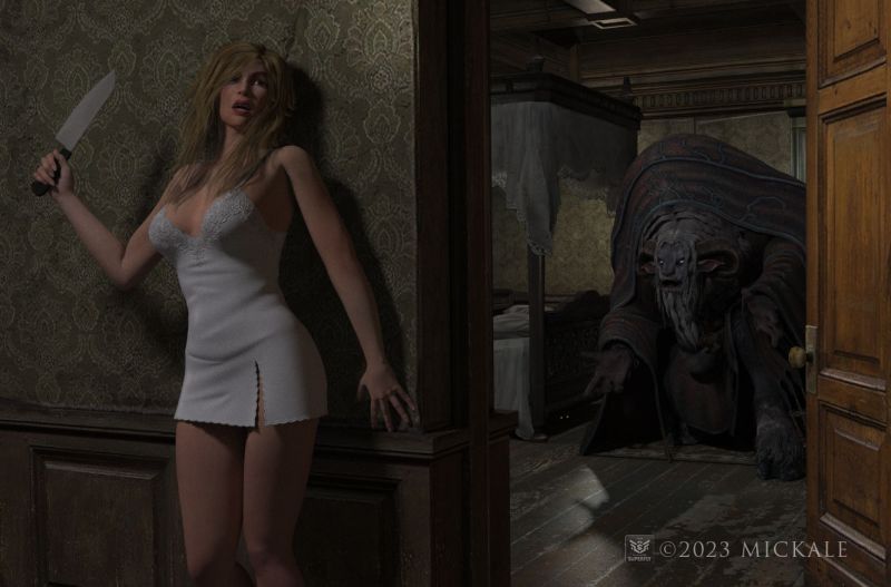 The Sandman He Comes
Thanks for looking, enjoy.

(Summoner's Silent Bedroom for setting and Shadow-Pan as "The Sandman")
Keywords: sandman fear night