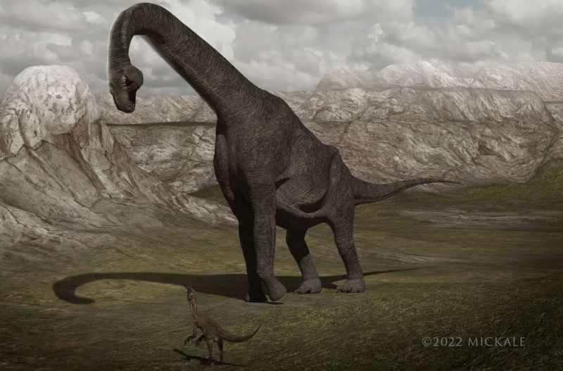 Standoff~AC Winner Wk of 10/29/22~
~Art Challenge Winner Wk of 10/29/22~
playing with some pre-historic nature.. 
Keywords: Art Challenge Winner 10/29/22 nature dinosaur