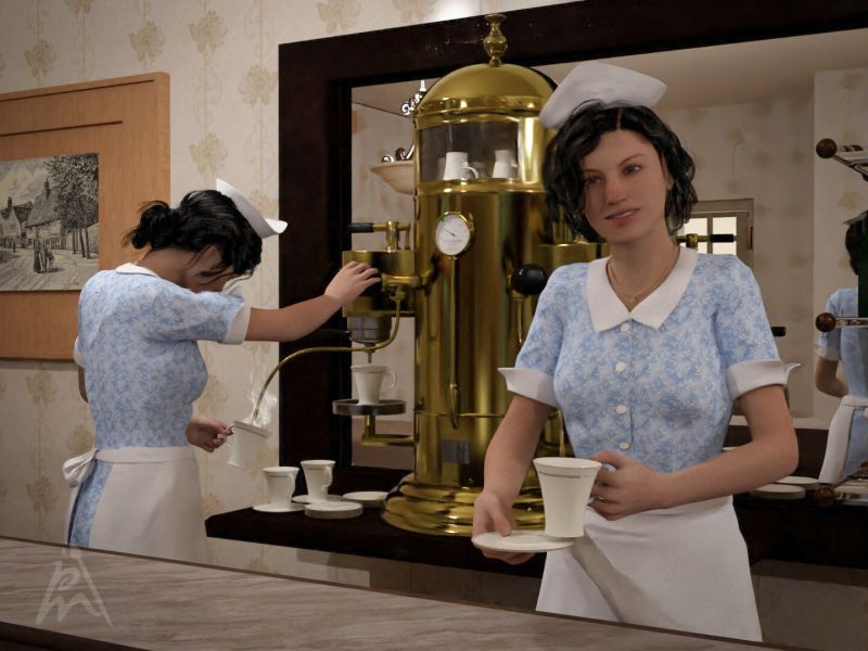 Coffee Time 2
It is coffee time.

Daz Studio Iray render.
Keywords: coffee