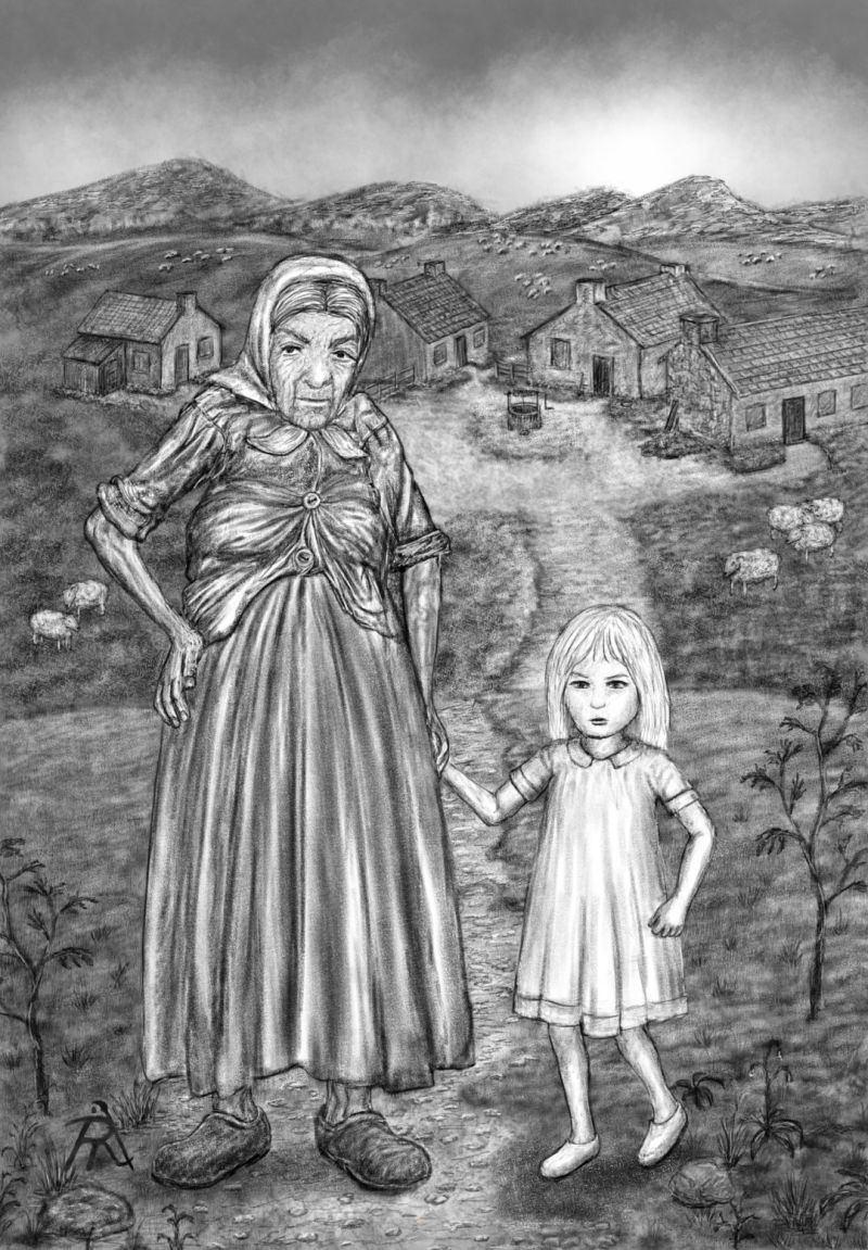 Heart of Time Prologue
One of the 3 illustration I created for the book Heart of Time author Skye MacKinnon. The illustration was for the prologue. 
I did this drawing with Krita in 2018.


